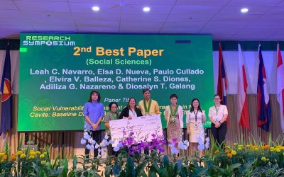 CvSU Naic Triumphs at 2023 Research Symposium: Excellence in Research Recognized