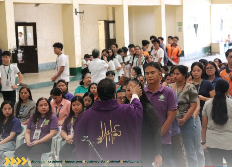 Ash Wednesday Eucharistic Celebration Opens Lenten Season at CvSU Naic