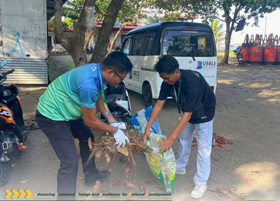 CvSU Naic Conducted Campus-Wide Participation in University Big Clean-Up Day