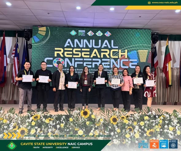 CvSU Naic Faculty Researchers Earn Best Paper Recognitions at 2026 Annual Research Conference